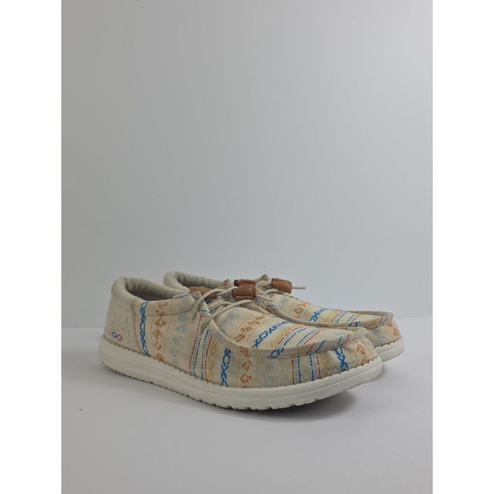 Hey Dude Wally Serape Men's Casual Shoes Size 12